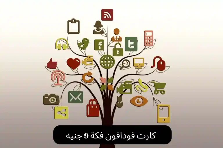 كارت فودافون فكة 9 جنيه