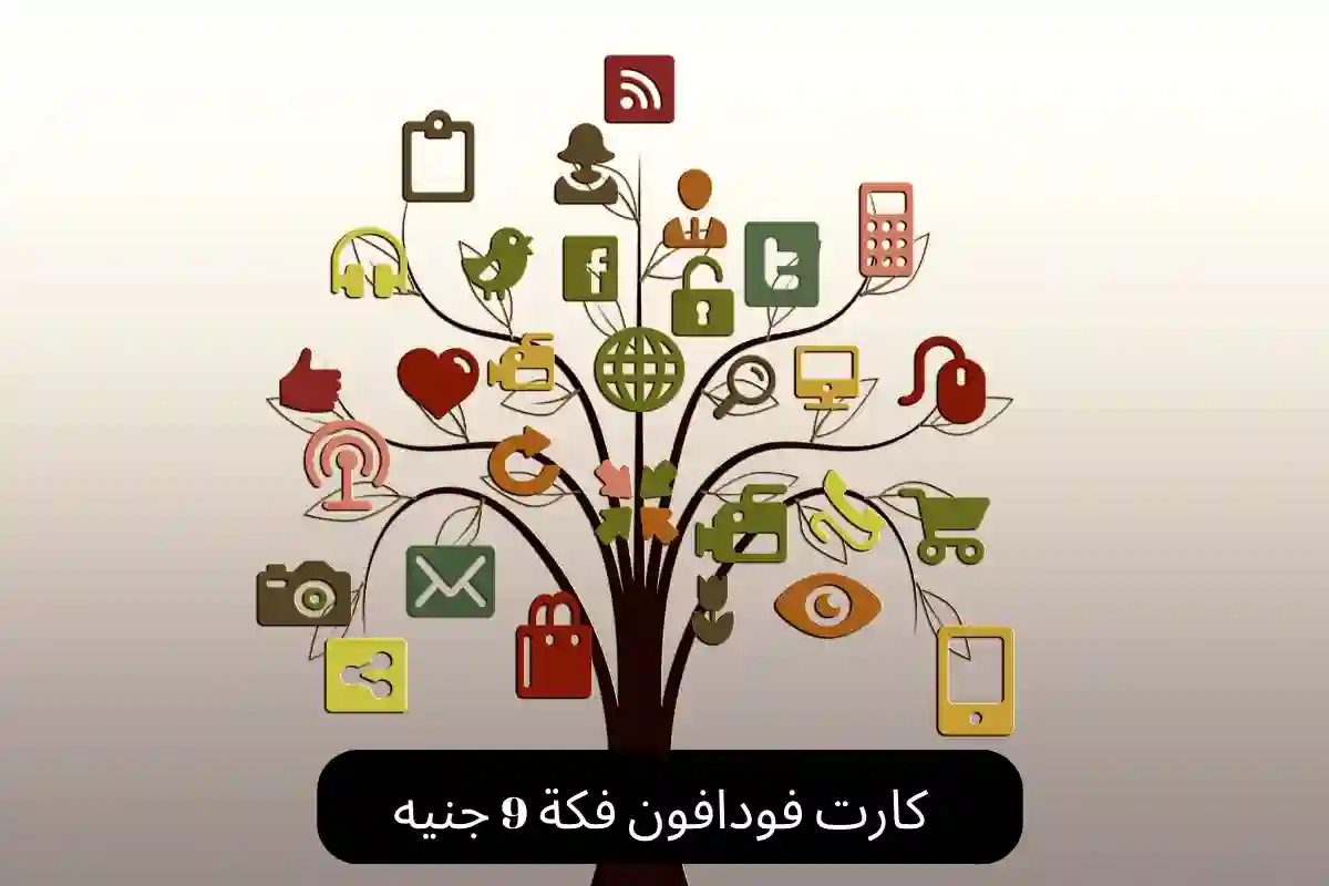 كارت فودافون فكة 9 جنيه