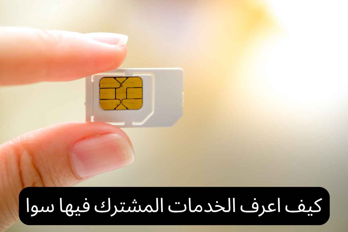 كيف اعرف الخدمات المشترك فيها سوا